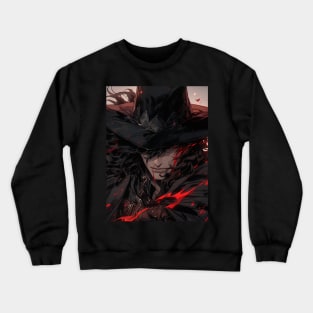 Hunters of the Dark: Explore the Supernatural World with Vampire Hunter D. Illustrations: Bloodlust Crewneck Sweatshirt